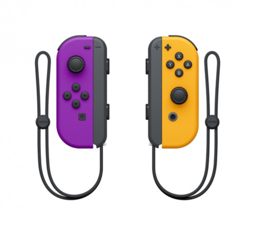 Nintendo Joy-Con 2er kit Neon Lila / Neon orange 482792-34