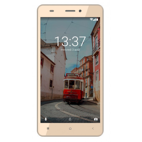 Konrow Link 55 Smartphone 4G LTE Android 6.0 Ecran 5.5'' 8Go Double Sim Or KL55_GLD-31