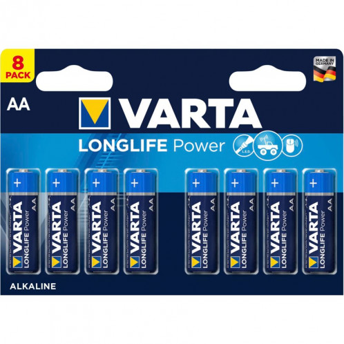 20x8 Varta Longlife Power Mignon AA LR 6 489811-32