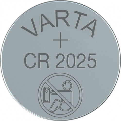 10x5 Varta electronic CR 2025 Pile bouton lithium06025 101 415 866945-32