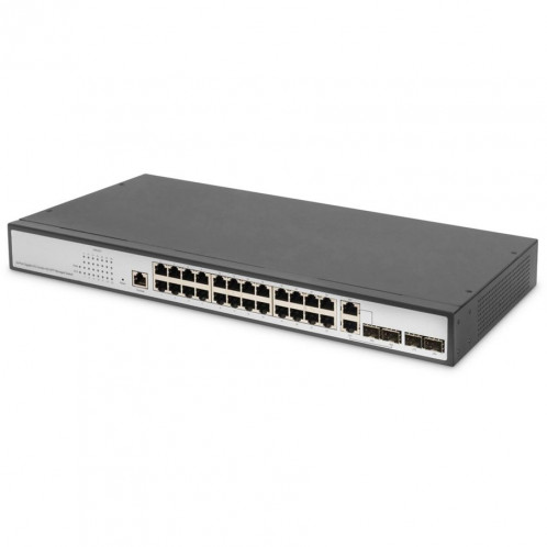 DIGITUS 24-Port Gigabit Switch 19Zoll, Managed, 2 Uplinks 779865-34