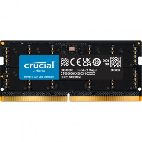 Crucial DDR5-5200 32GB SODIMM CL42 (16Gbit) 776176-31