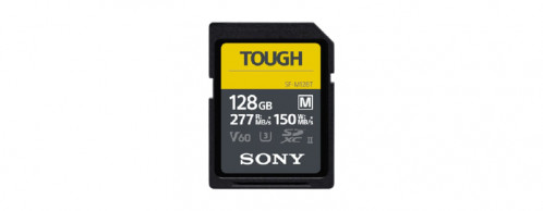 Sony SDXC M Tough series 128GB UHS-II Class 10 U3 V60 501587-32