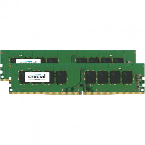 Crucial DDR4-2400 Kit 16GB 2x8GB UDIMM CL17 (8Gbit) 222791-31