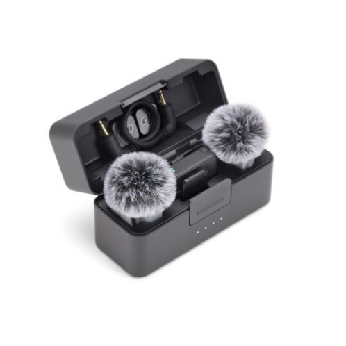 DJI Microphone Mic Mini 2 (2TX + 1RX + Charging Case) Wireless Set Black EU (CP.RN.00000529.01) DJ8050729-31