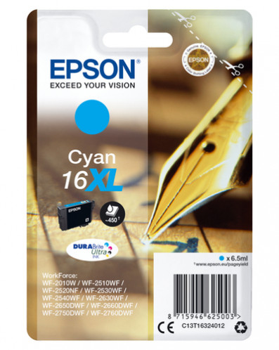 Epson XL cyan DURABrite Ultra T 163 T 1632 267703-33
