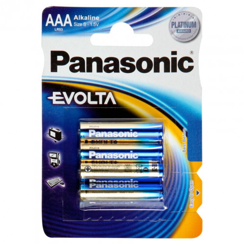 1x4 Panasonic Evolta LR 03 Micro AAA 511329-33