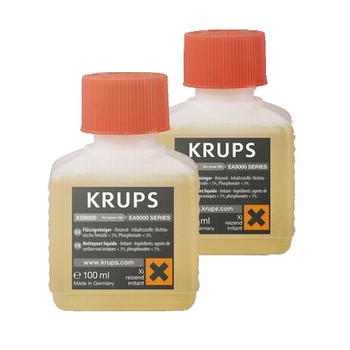 Krups XS 9000 Lot de 2 nettoyants liquide 145014-32