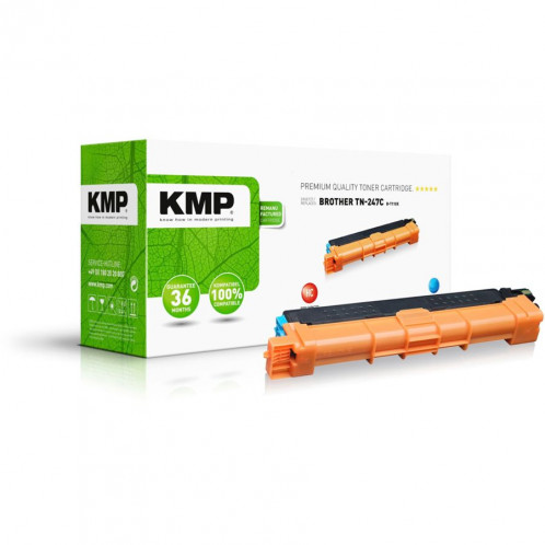 KMP B-T110X cyan compatible avec Brother TN-247 C 634601-33