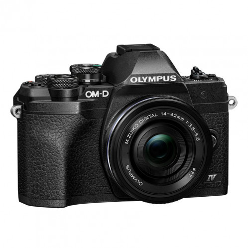 Olympus OM-D E-M10 Mark IV Kit + 14-42 Pancake Zoom noir 574380-35