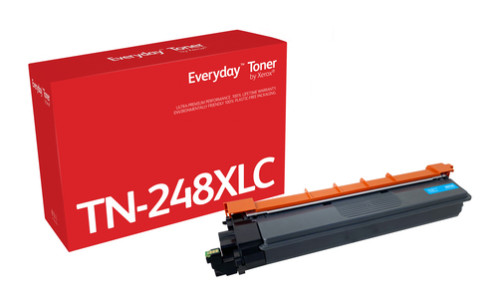 Xerox Everyday Cyan Toner ers. Brother TN248XLC 233048-32