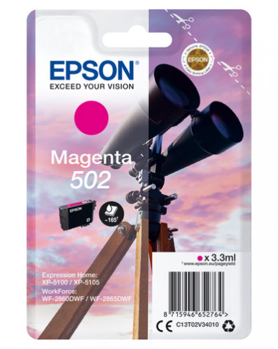 Epson magenta 502 T 02V3 369133-33