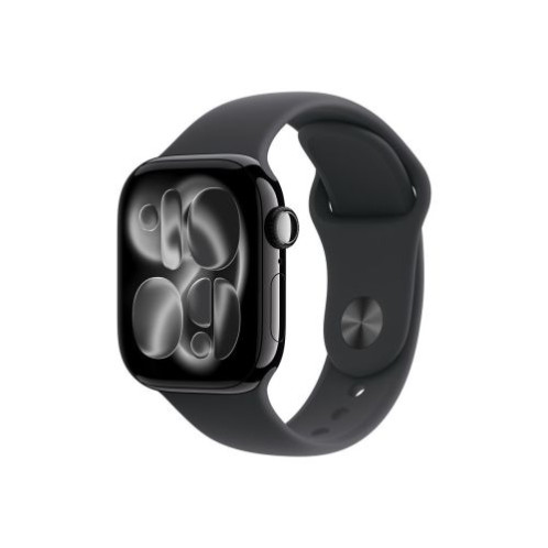 Apple Watch Series 11 (2025) GPS 42mm Jet Black Alu Case, Black Sport Band S/M EU MEQT4 DP32900846-31