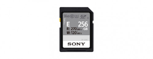 Sony SDXC E series 256GB UHS-II Class 10 U3 V60 501615-32