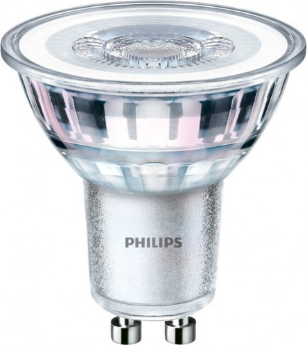Philips LED Spot GU10 Lot de 3 4,6W (50W) 2700K 355lm 610465-36