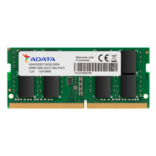 ADATA DDR4 SO-DIMM 8GB CL22 AD4S32008G22-SGN 219349-32 ADATA DDR4 SO-DIMM 8GB CL22 AD4S32008G22-SGN 219349-32