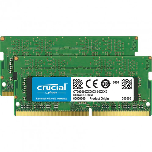 Crucial DDR4-3200 Kit 64GB 2x32GB SODIMM CL17 (8Gbit) 508986-31