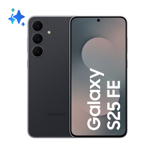 Samsung S731 Galaxy S25 FE 5G (6.7", 128 Go, 8 Go RAM) Noir Absolu S731-8/128_JBLK-32
