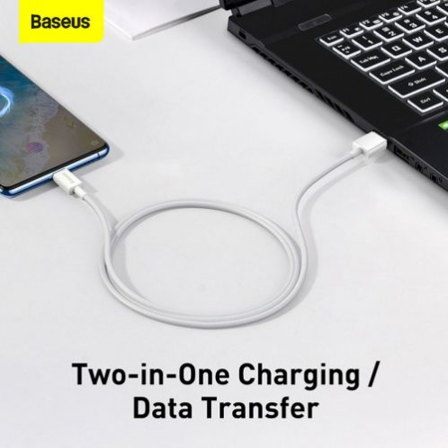 Baseus Micro USB Superior cable, fast charging cable 2A 1m White (CAMYS-02) DA13825-315