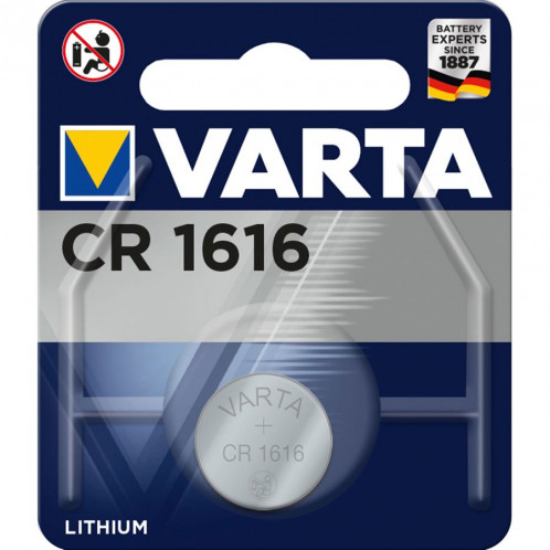 10x1 Varta electronic CR 1616 PU Inner box 497777-32