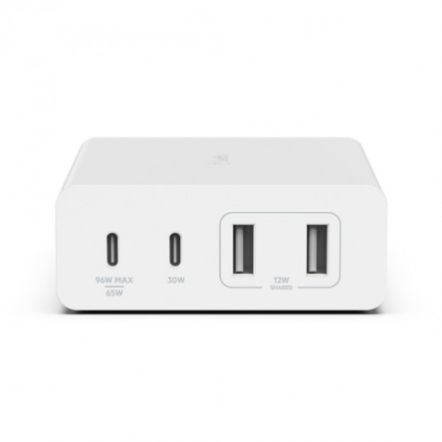 Belkin BOOSTChargeur 108W 4ports GaN, 2xUSB-C 2xUSB-A WCH010vfWH 659465-35