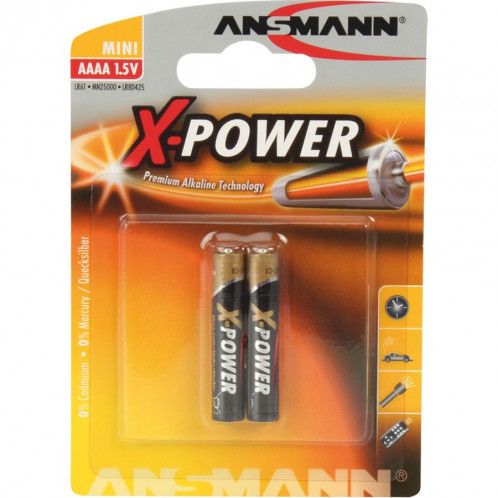 1x2 Ansmann Alcaline AAAA X-Power 1510-0005 702702-31
