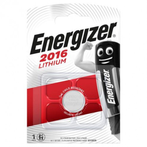 Energizer Battery (CR2016) Button Lithium (1 battery/ blister) 3V DN049249-31