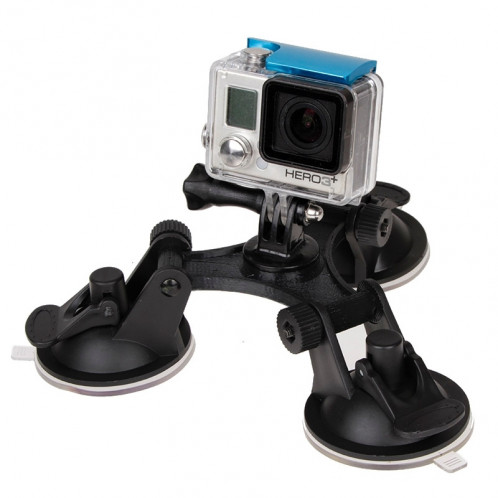 Triangle direction ventouse avec tournevis hexagonal pour GoPro HERO4 / 3 + / 3/2/1 ST31459-36