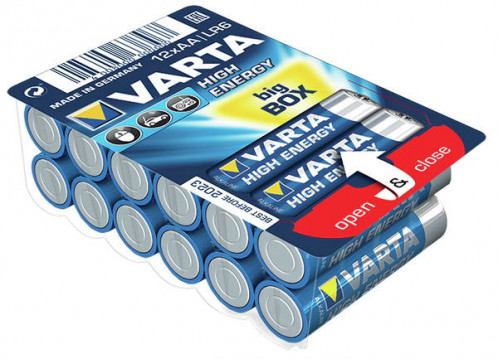 1x12 Varta Longlife Power AA LR 6 Ready-To-Sell 168625-32