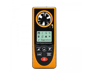 Portable polyvalent anémomètre Vitesse du vent, température, humidité, Wind Chill, Point de rosée + Plus CP6078-30