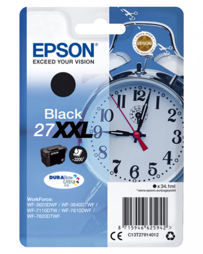 Epson DURABrite Ultra Ink 27 XXL noir T 2791 268032-33