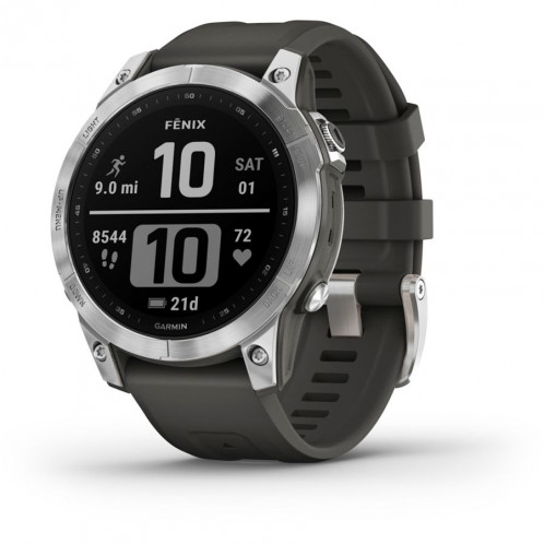 Garmin fenix 7 graphite/argent 703117-36