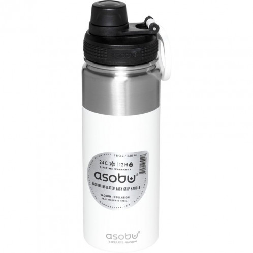 Asobu Alpine Flask Bottle Blanc, 0.53 L 758900-31