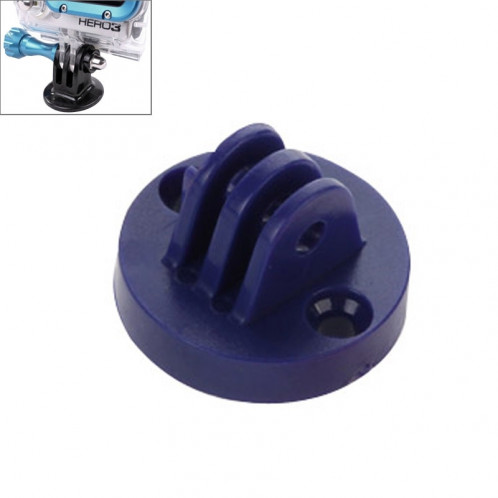 Adaptateur de montage caméscope sur trépied pour GoPro HERO4 / 3 + / 3/2 (bleu) SA582L1-35