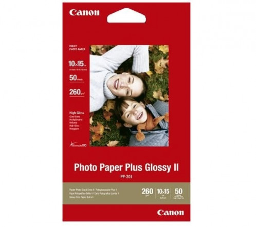 Canon PP-201 10x15 cm, 50f. Papier photo plus Glossy II 275g 218673-32