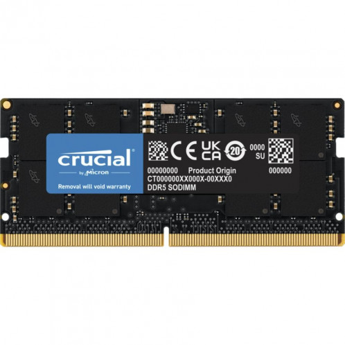 Crucial DDR5-4800 16GB SODIMM CL40 (16Gbit) 704846-31