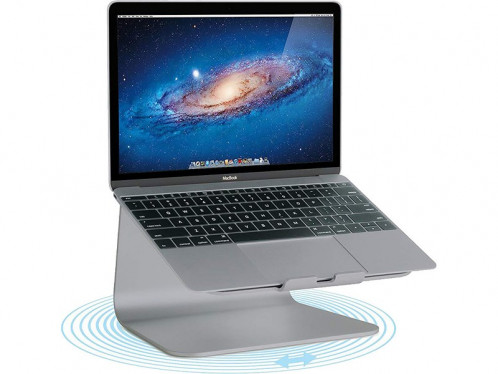 Rain Design mStand 360 Gris sidéral Support rotatif pour MacBook / MacBook Pro MBPRDN0007-33
