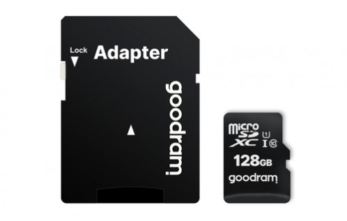 GOODRAM microSDXC 128GB Class 10 UHS-I + adaptateur 683902-36