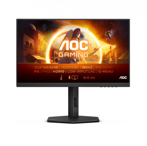 AOC 24G4X 180Hz FHD 1ms HAS HDR10 858006-317