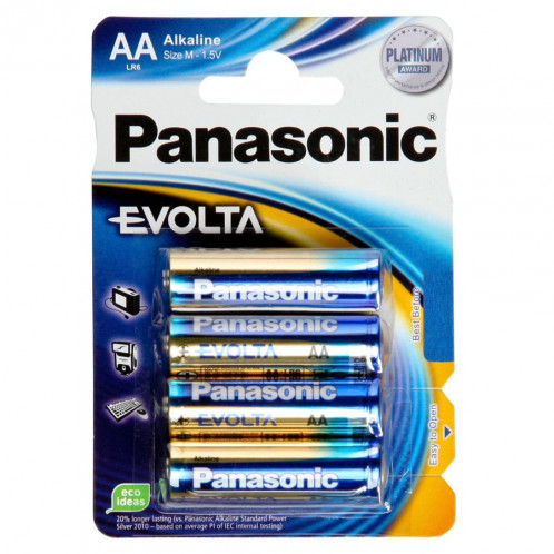 1x4 Panasonic Evolta LR 6 Mignon AA 511280-33