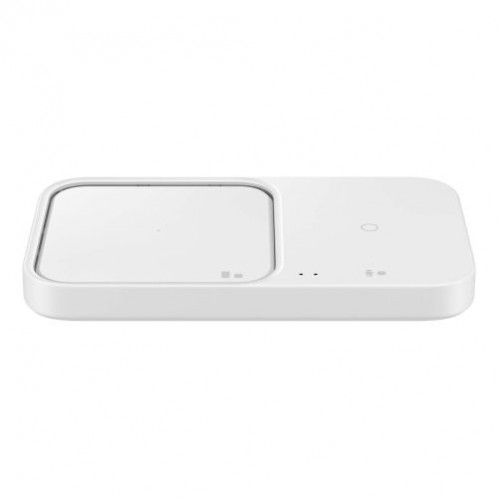 Samsung Wireless Charger Duo Pad 2-in-1, 15W EP-P5400 with Travel charger (25W) + USB cable, White (EP-P5400TWEGEU) DA3090917-34