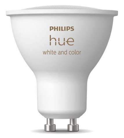 Philips Hue Lampe LED GU10 400lm blanc Color Amb. 125080-32