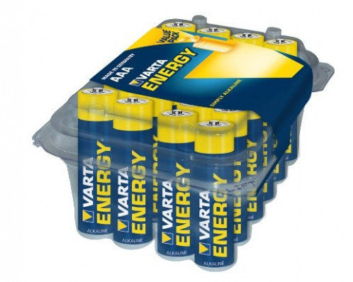 1x24 Varta Energy Micro AAA LR 3 Pack promo 118708-32