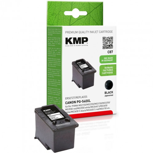 KMP C87 noir compatible avec Canon PG-540 XL 708526-33