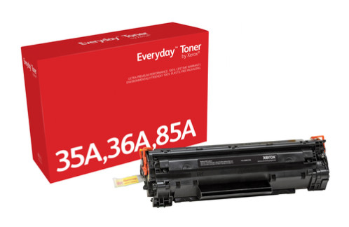 Xerox Everyday Black Toner ers. HP 35A, 36A, 85A 231809-32