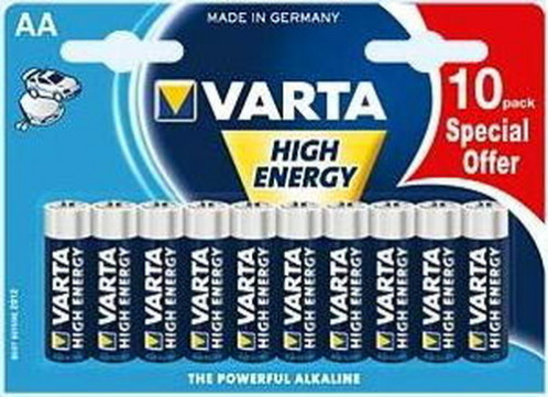 1x10 Varta Longlife Power Mignon AA LR 6 486836-33