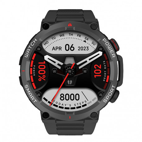 Blackview W50 (Montre Connectée 1.39'' Microphone intégré) Noir BW50_BLK-31