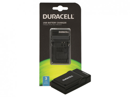 Duracell Chargeur av. câble USB pour DRFW126/NP-W126 416166-35