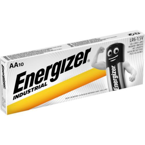Energizer Battery Industrial (AA LR06 Alkaline (10 battery/ blister) 1,5V DN249148-31