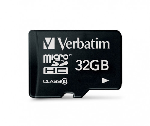 Verbatim microSDHC 32GB Class 10 UHS-I 44013 753872-33